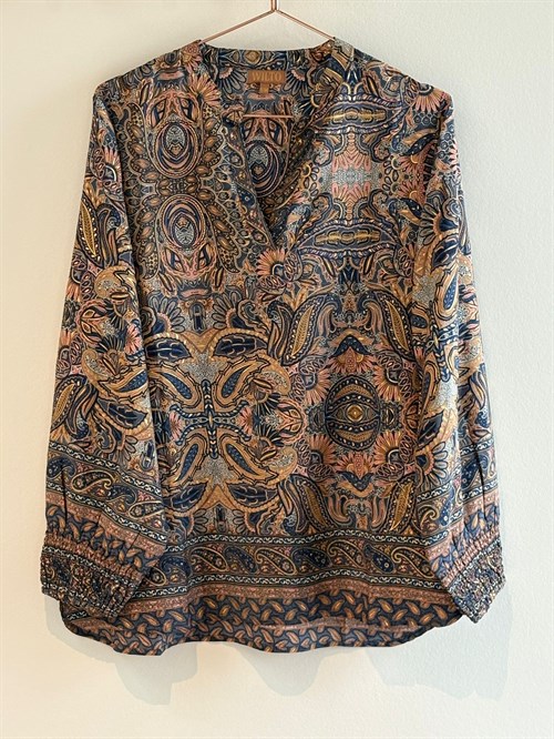 Wilto Ella Skjortebluse med mønster